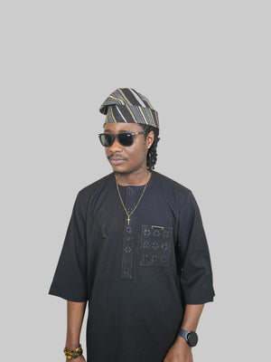 Black Nigerian Native wear