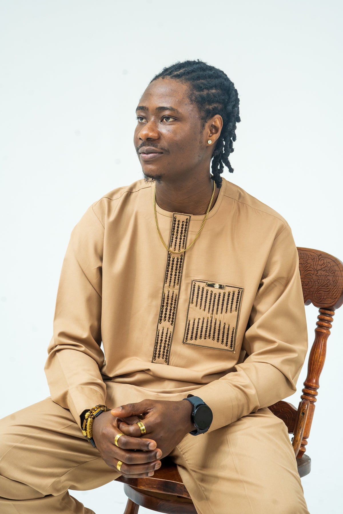 Luxury Stoned Kaftan
