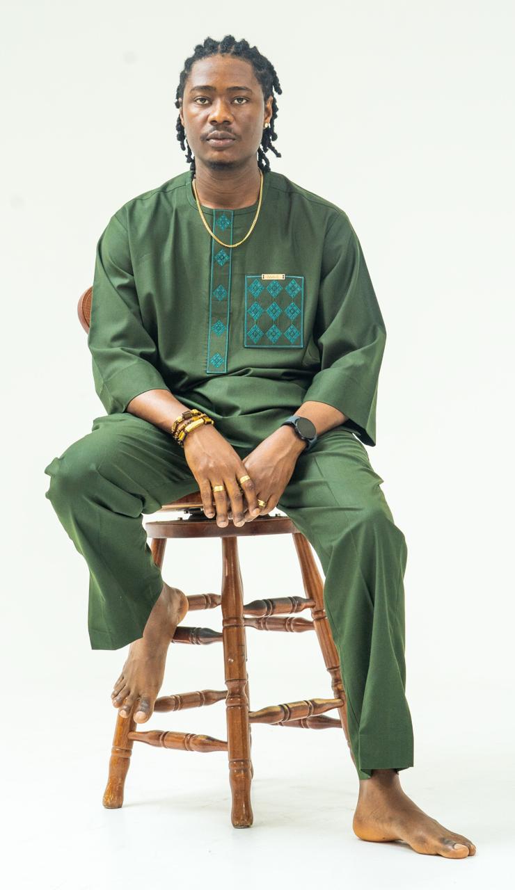 green two peice nigerian senator