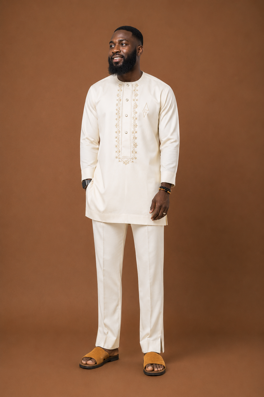 Off white senator kaftan