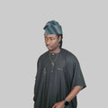 Luxury Three-Piece Danshiki for Men - Green