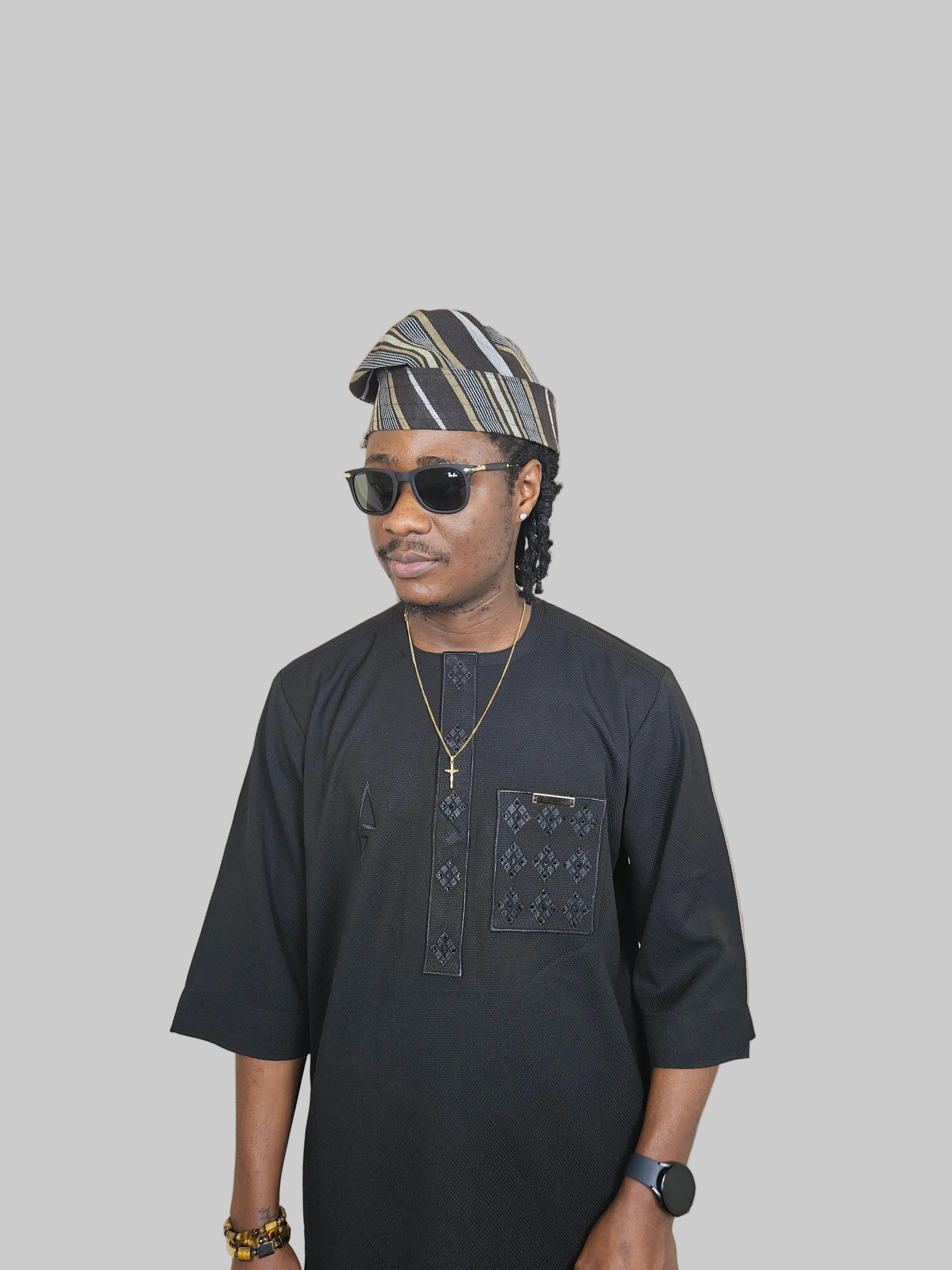 Black Nigerian Native wear