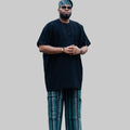 Luxury Three-Piece Nigerian Danshiki for Men with Swarovski Stone Detailing - Balogun green