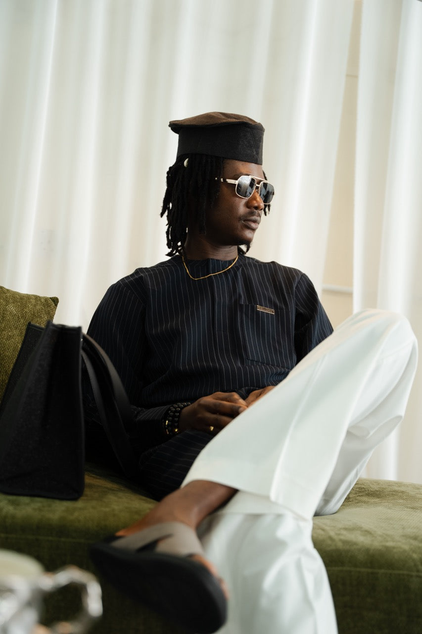 Nigerian wedding guest outfit for men