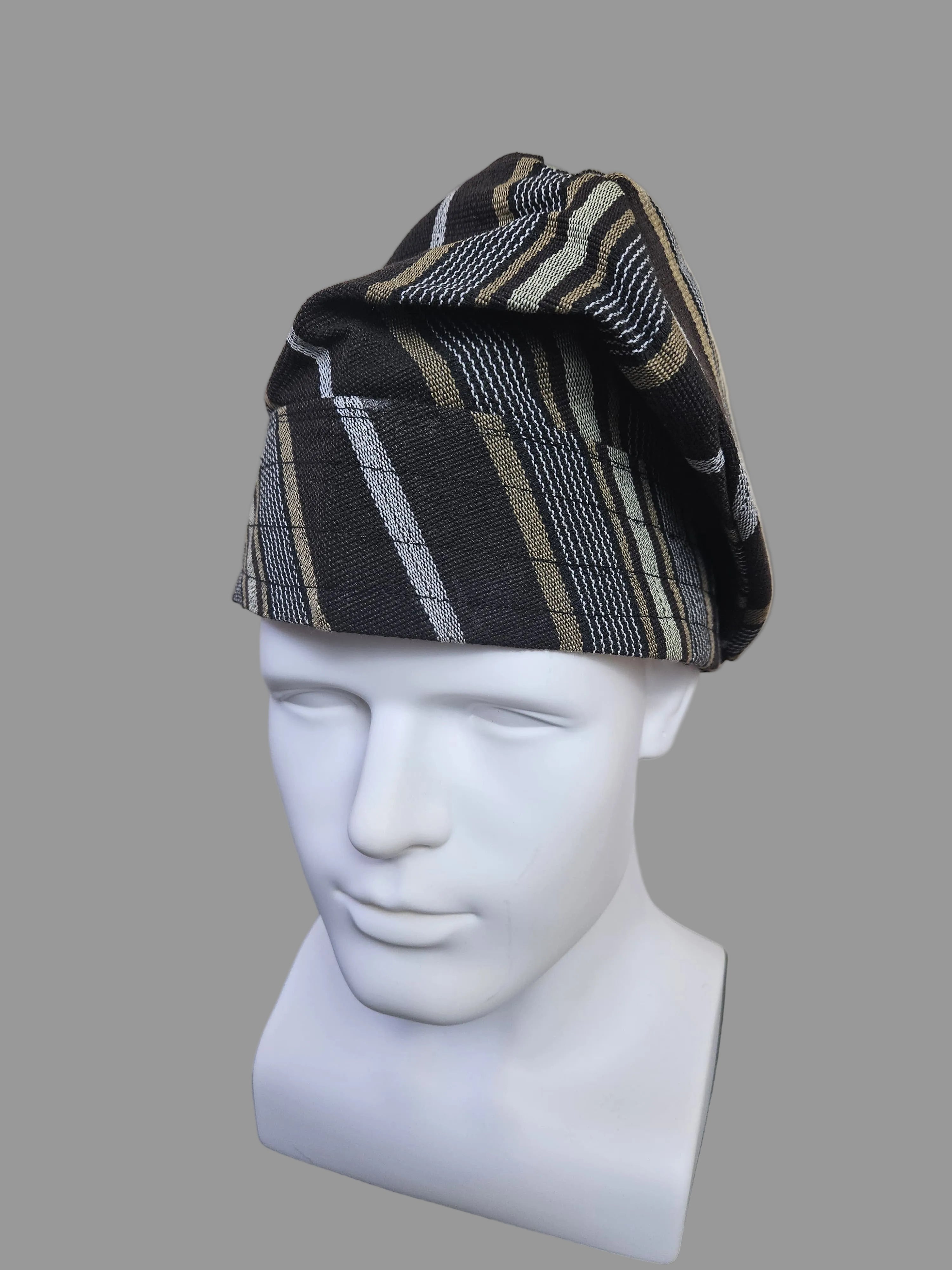 Fila Cap – Handcrafted Traditional Hat | Authentic Nigerian Men’s Headwear