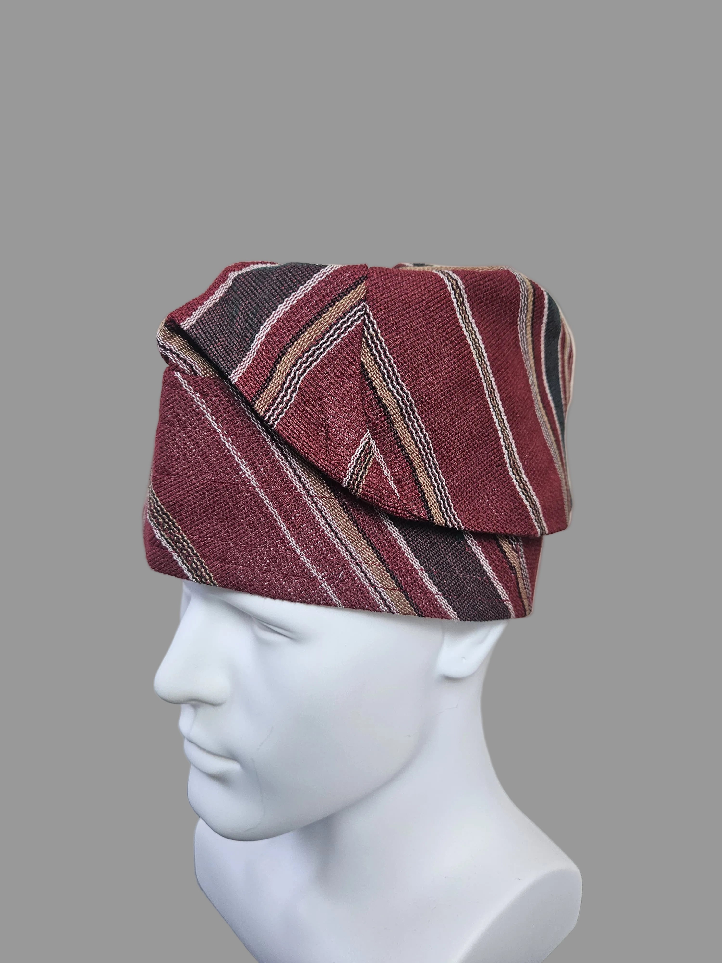 Fila Cap – Handcrafted Traditional Hat | Authentic Nigerian Men’s Headwear